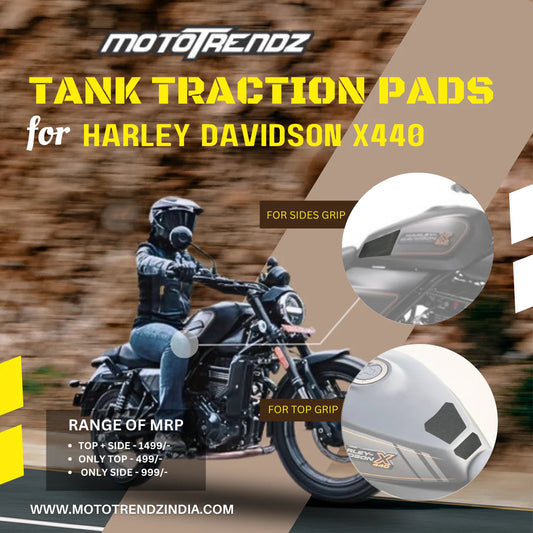 MOTOTRENDZ Traction Pads – Harley Davidson X440 (SLIDES)