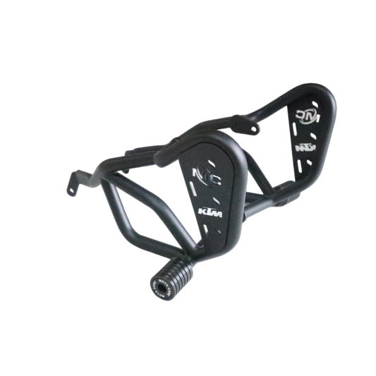 CRASH GUARD WITH DUAL SLIDERS FOR DUKE 250/390 BS6