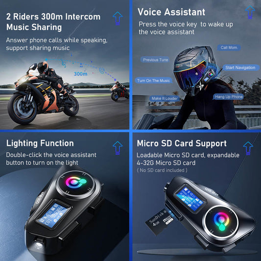 Q58 max motorcycle intercom
