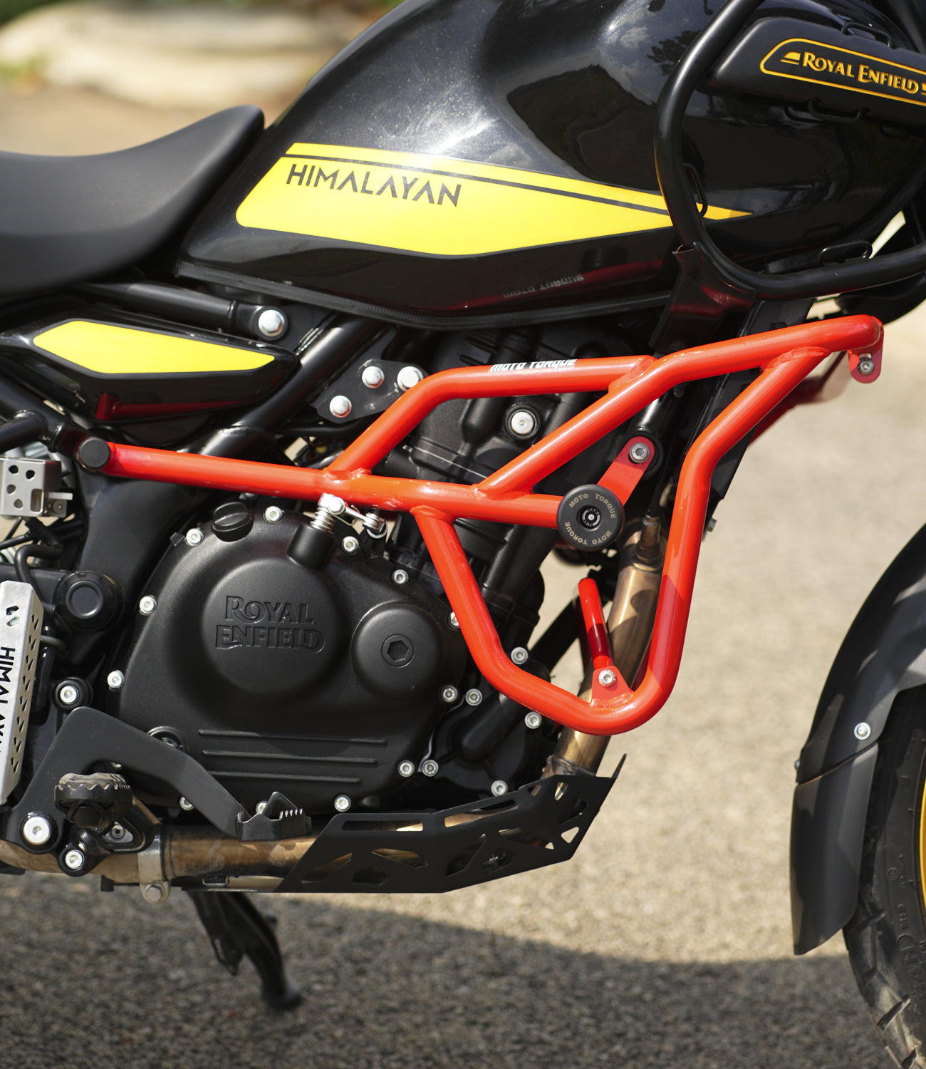 HIMALAYAN 450 PANTHER CRASH GUARD (RED)