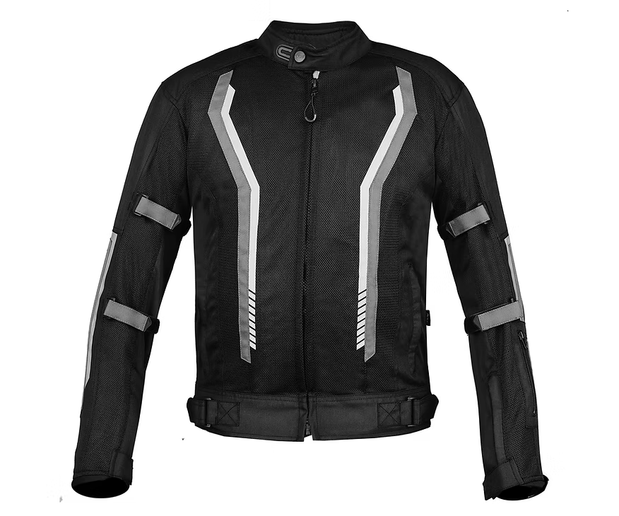 BBG Xplorer Riding Jacket - Black Grey