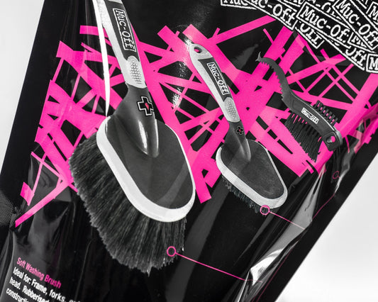 Muc Off 3x Premium Brush Set