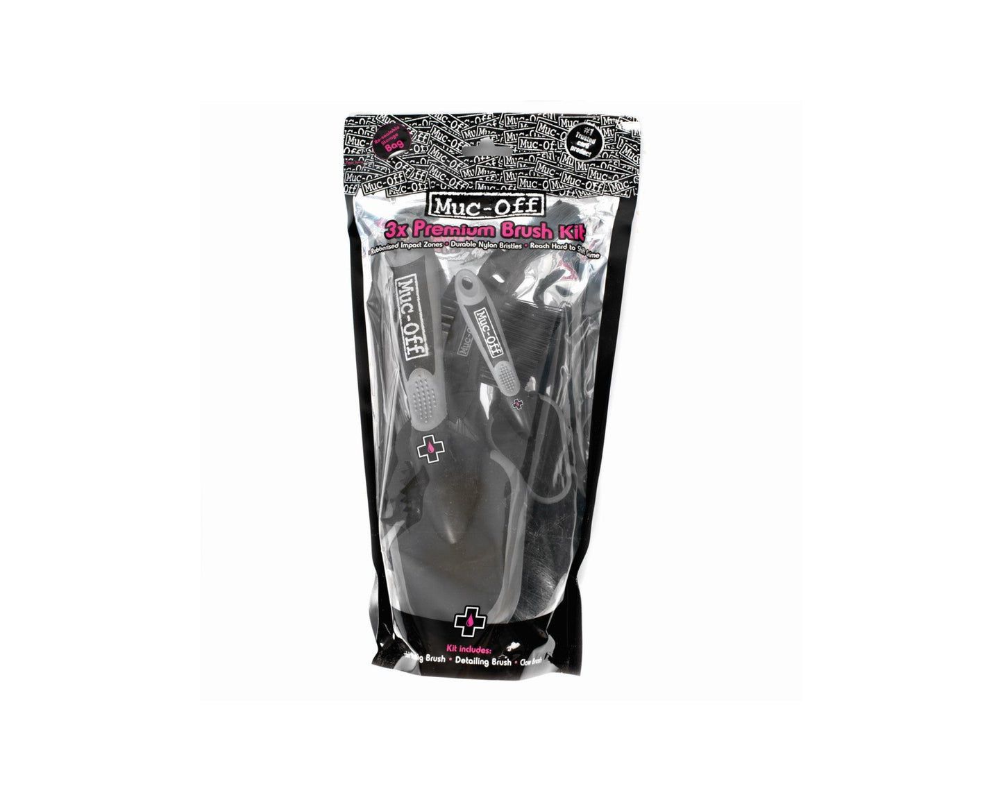 Muc Off 3x Premium Brush Set