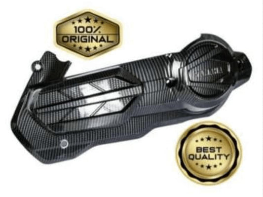 YAMAHA AEROX ACCESSORIES INDIA YAMAHA AEROX CVT CLUTCH COVER CARBON LOOK NEMO