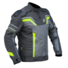 AVATAR V.2 – GREY HI-VIZ GREEN JACKET BISON PRO GEARS