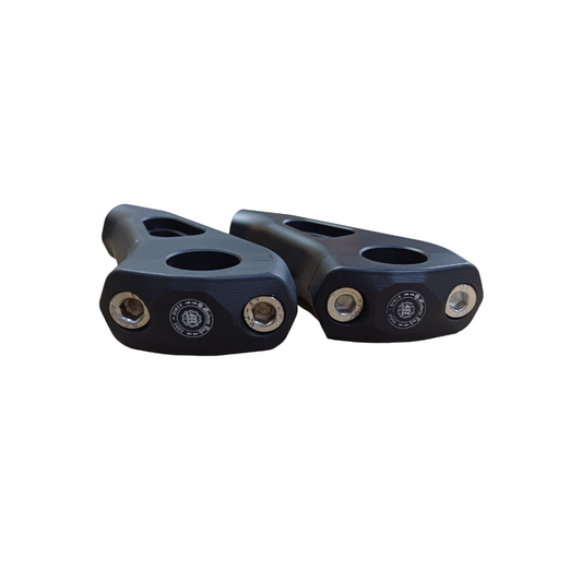 HANDLEBAR RISER - BLACK/ Interceptor -650