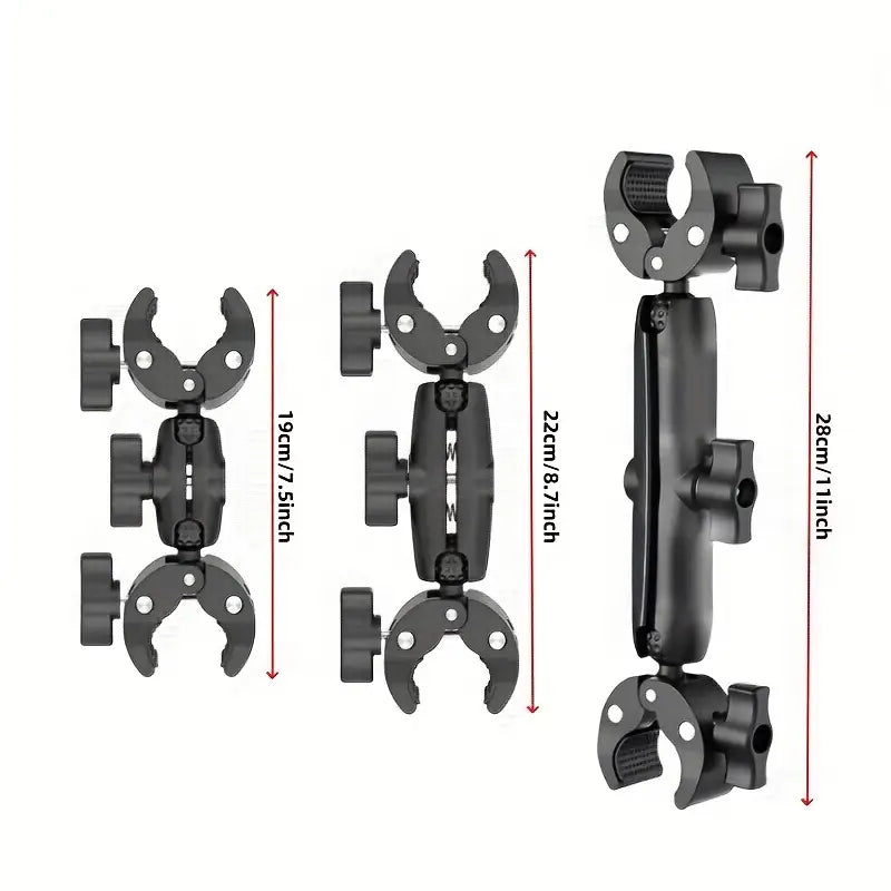 DUAL CLAMP CRAB CLAMP MOTORCYCLE HANDLE BARS