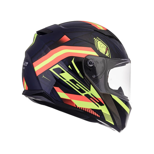 FF320 STREAM EVO REFLEX NAVY BLUE HI-VIZ ORANGE