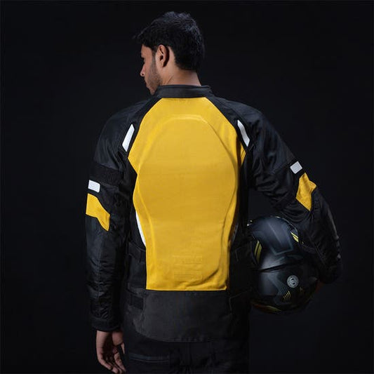 Streetwind Eco-Friendly Riding Jacket – Yellow