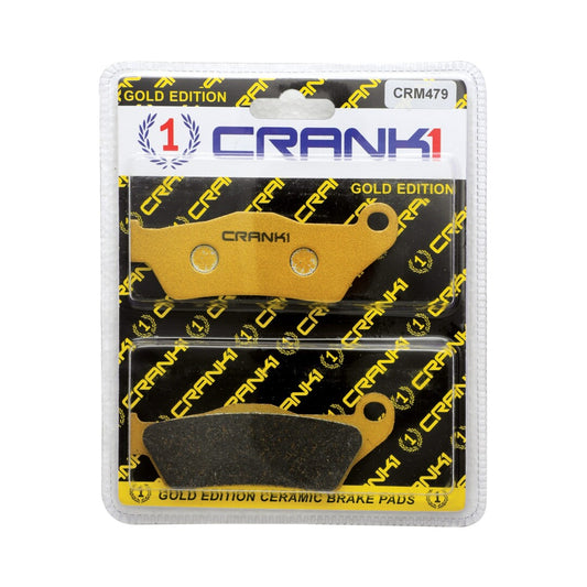 Ceramic Brake Pads For Benelli TRK 502X - Front - CRM400 - 2 Sets