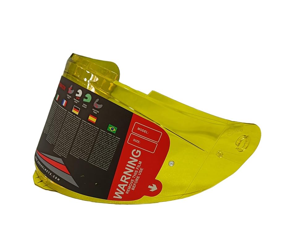 SMK AGNAR NIGHT VISION YELLOW VISOR
