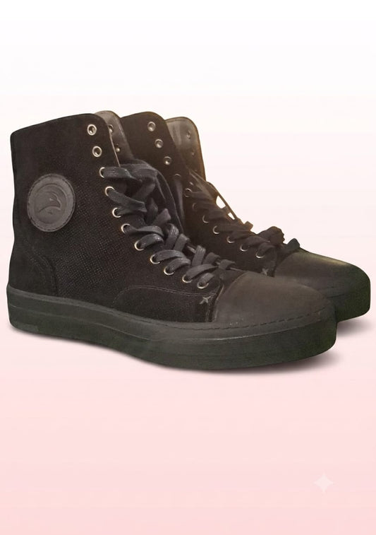 FALCO LENNOX BLACK RIDING BOOTS