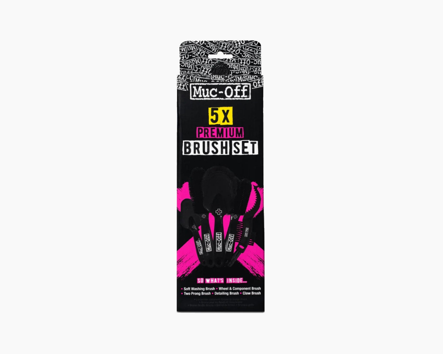 Muc Off 5x Premium Brush Set