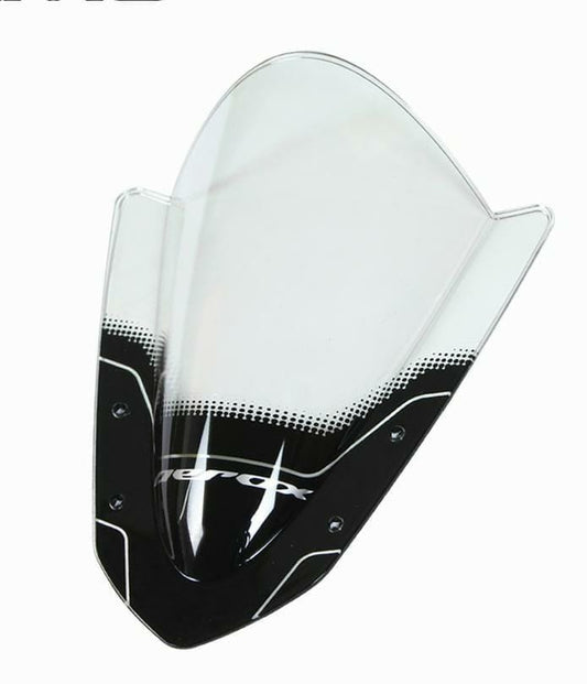YAMAHA AEROX ACCESSORIES INDIA YAMAHA AEROX WINDSHIELD BUBBLE TYPE DOUBLE TONE POLY CARBONATE