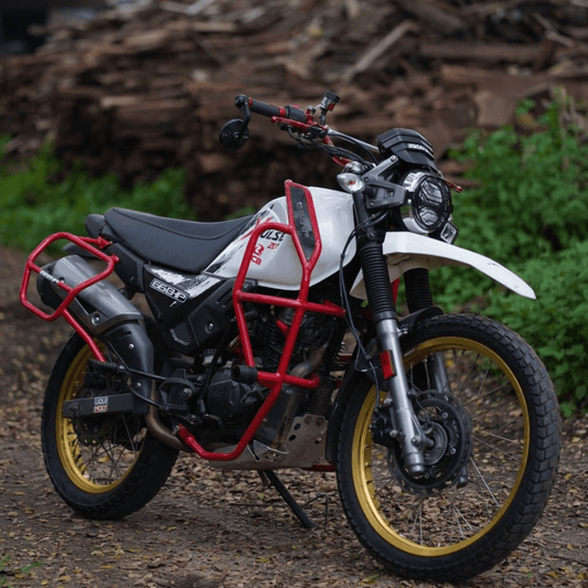 66BHP Xpulse 200 Stark Edition Crash Guard (RED) for Rally edition only