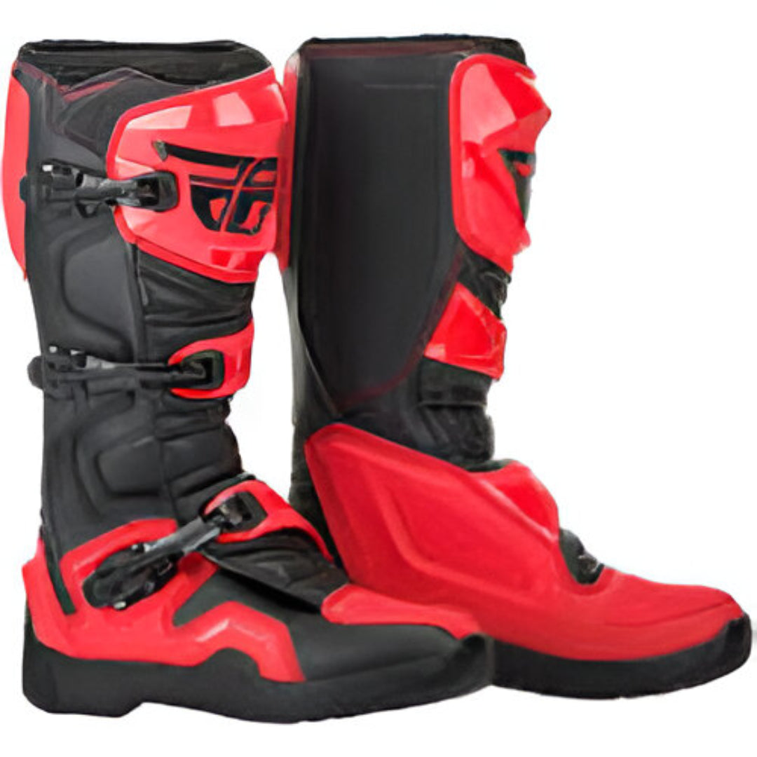 Fly Racing Maverik 2019 Black-Red Riding Boots