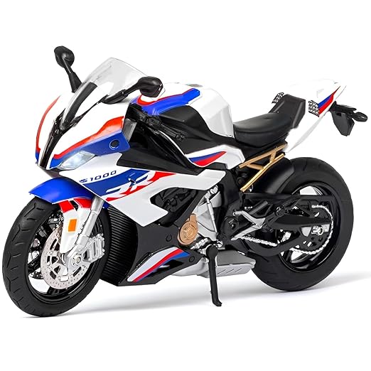 Die Cast BMW Bike S1000RR Model Toy, 1 :16 Scale Motorcycle Model