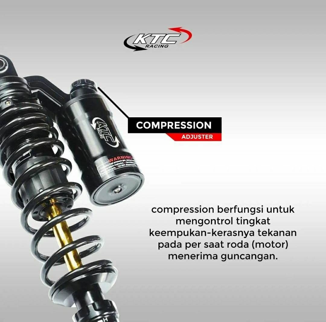 YAMAHA AEROX ACCESSORIES YAMAHA AEROX REAR SHOCK ABSORBER 305MM BLACK