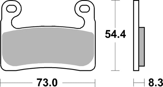 BREMBO SA BRAKE PAD 07GR90SA