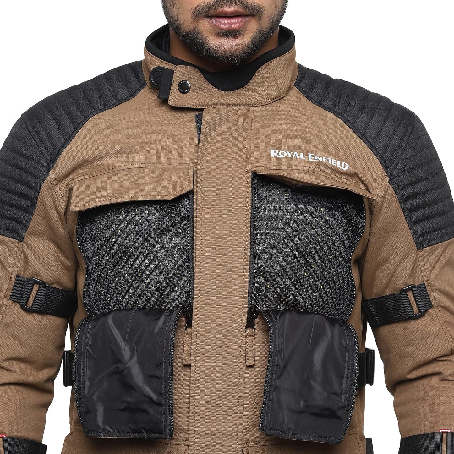 Royal Enfield Nirvik Riding Jacket Brown