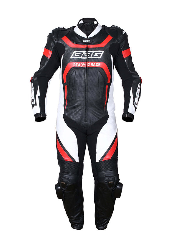 BBG RACE SUIT Black White Red - Main Image