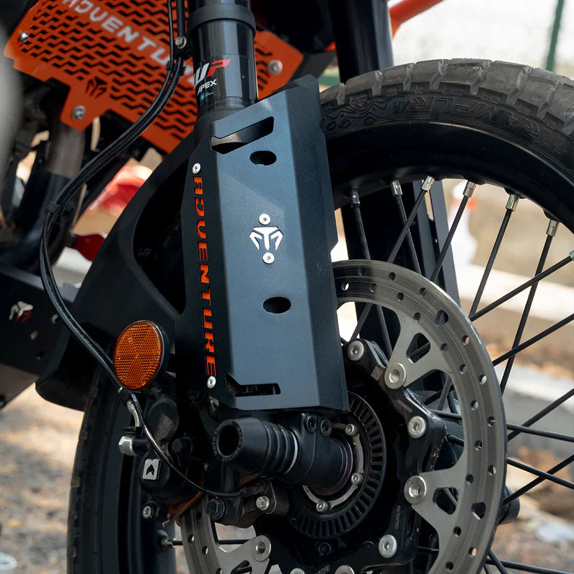 FORK PROTECTORS METAL -BLACK FOR 2025 FOR KTM 390 Adventure