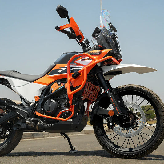 ORANGE CRASH GUARD FOR KTM 390 Adventure/Adventure X