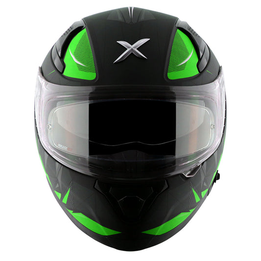 Apex Hunter Helmet DULL BLACK NEON GREEN