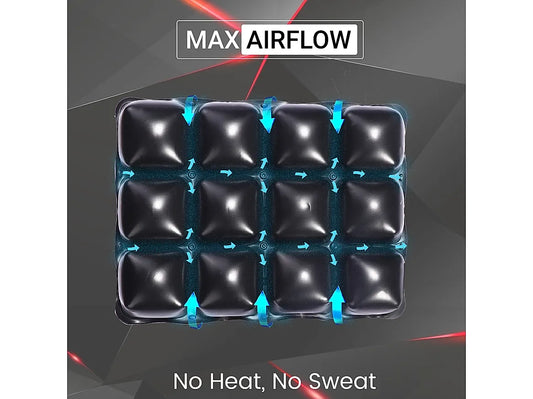 Air Comfy Seat Cushion for Motorcycle Long Rides (Pillion Premium)