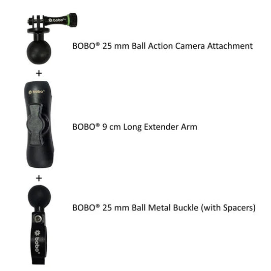 BOBO BM9H Action Camera Bike Mount Combo