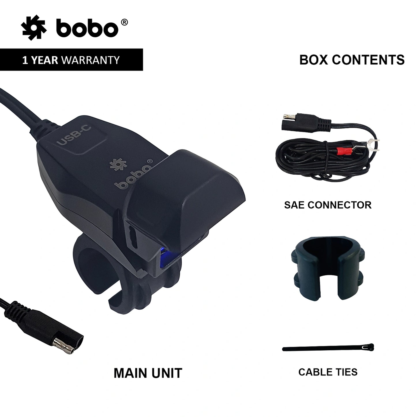 BOBO CG1 Charger Port USB-C
