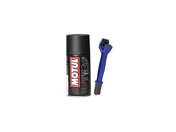 Chain Cleaning Brush & Motul Combo