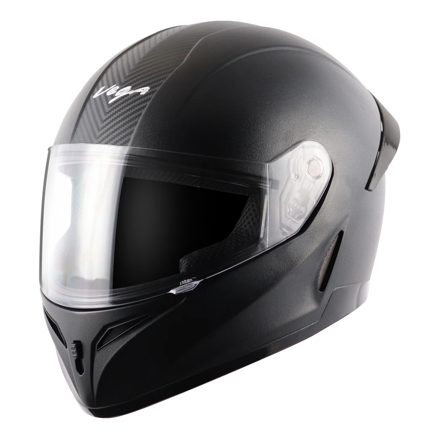 Breeze Texture Finish Helmet MATT BLACK VEGA