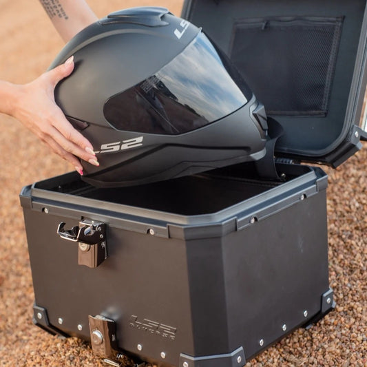 LS2 Aluminium Top Box (BLACK) 55L