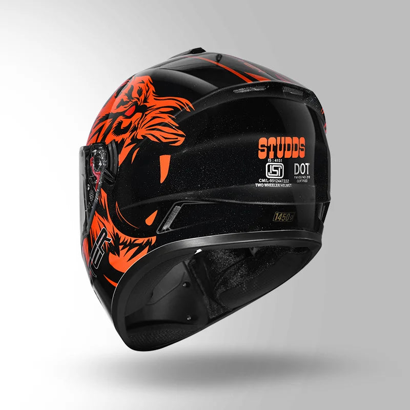 DRIFTER D2 LEOPARD DECOR BLACK & ORANGE