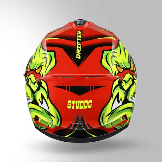 DRIFTER D1 DECOR RED & YELLOW