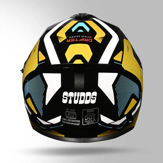 DRIFTER D5 FIKER DECOR MATT BLACK & GOLDEN