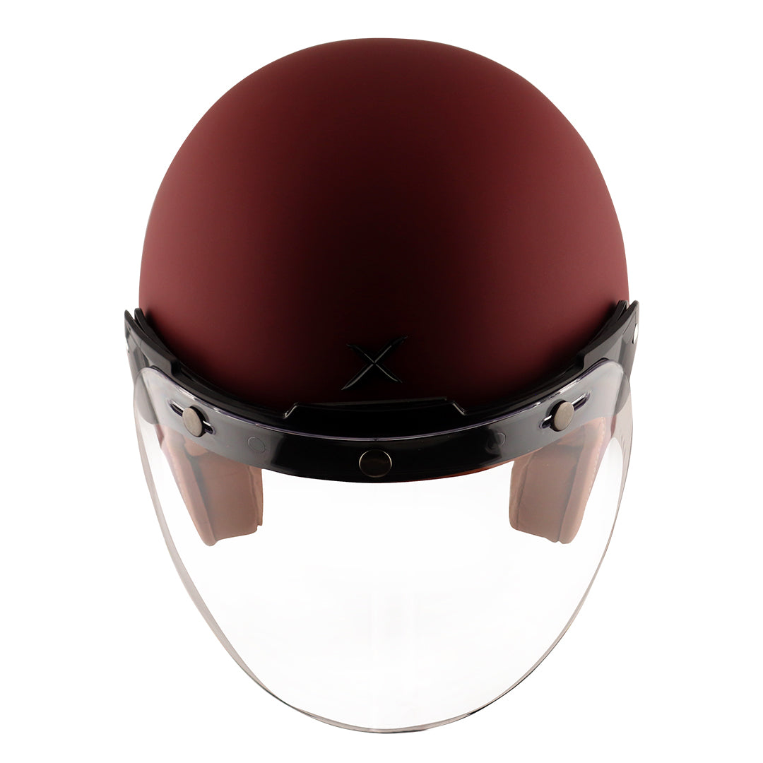 Axor Retro Jet Helmet Dull Chestnut Red
