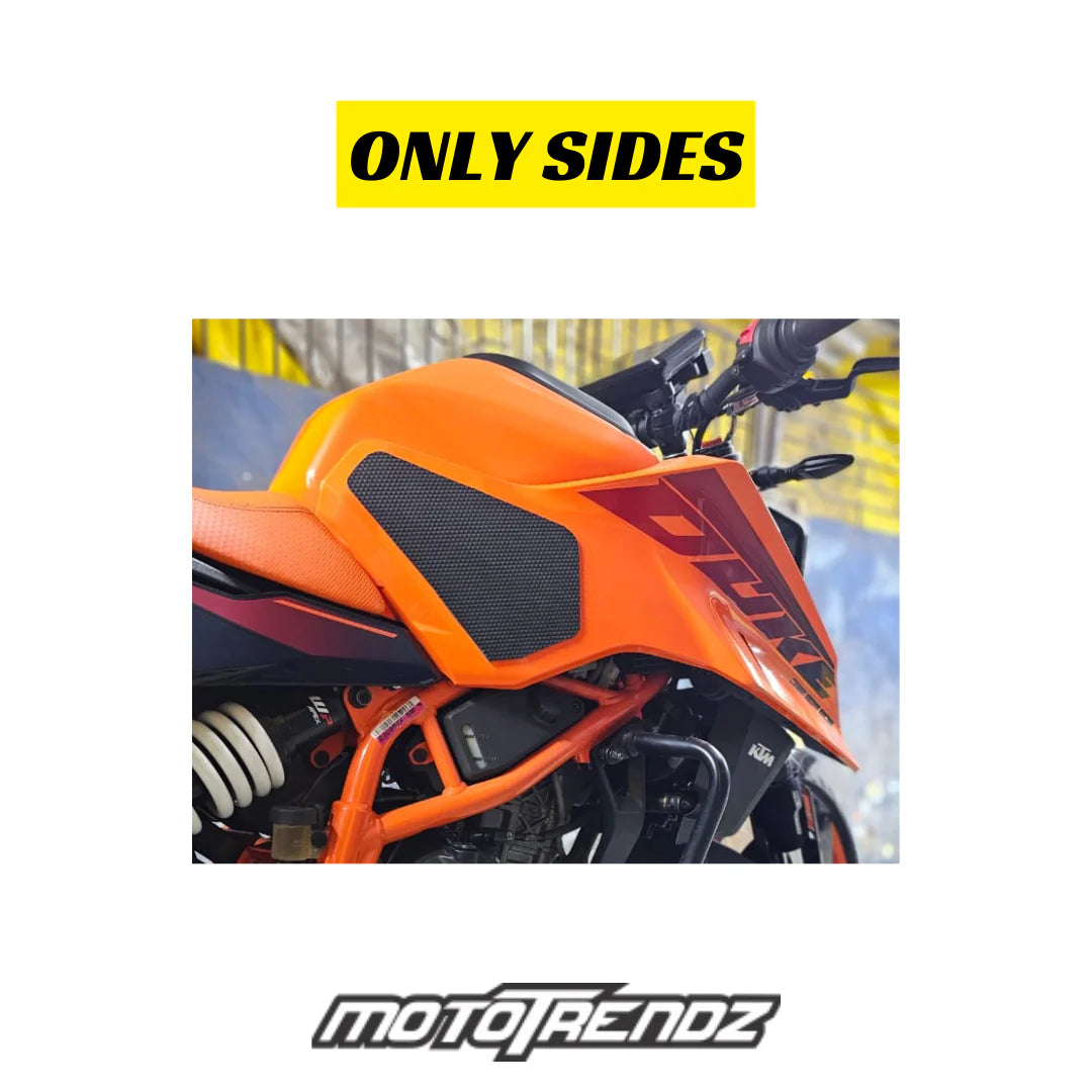 MOTOTRENDZ Traction Pads – KTM Duke 250 / 390 (2023+) GENERATION 3 (top +slides)