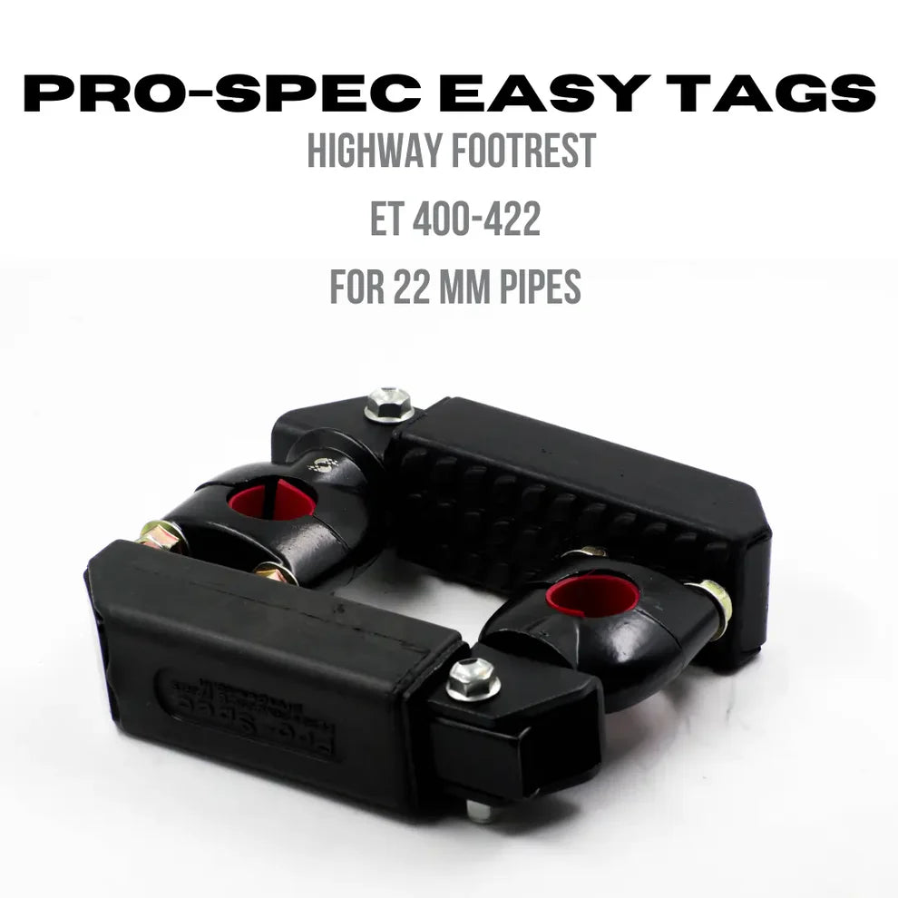 PRO-SPEC FOOTPEGS ET400-422/425/428