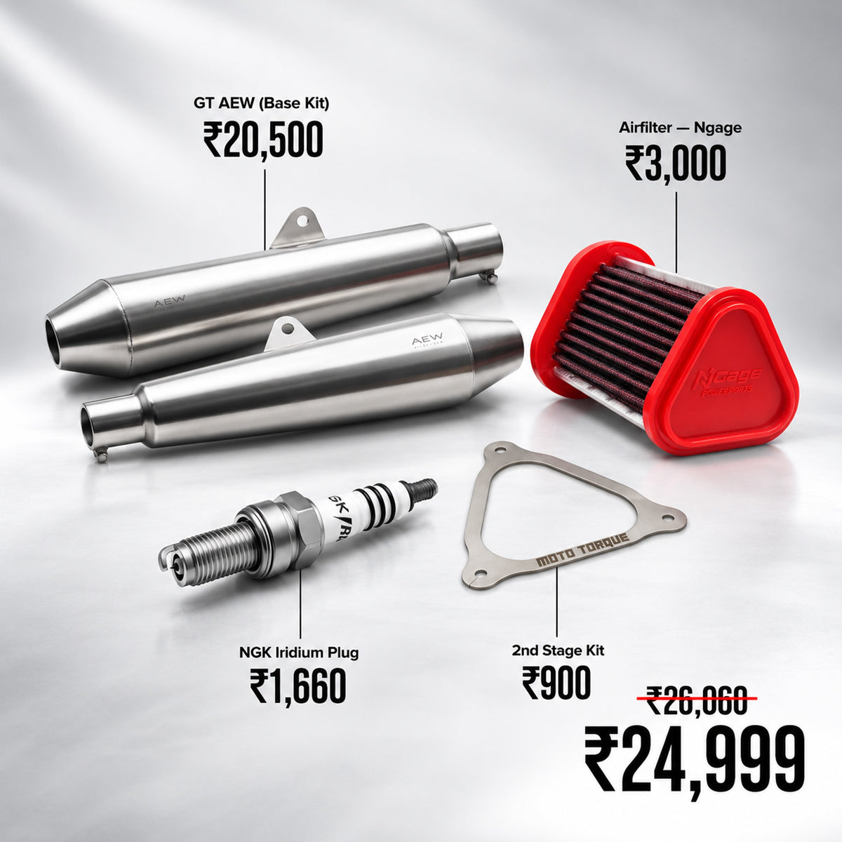 GT AEW Complete Upgrades Combo Kit