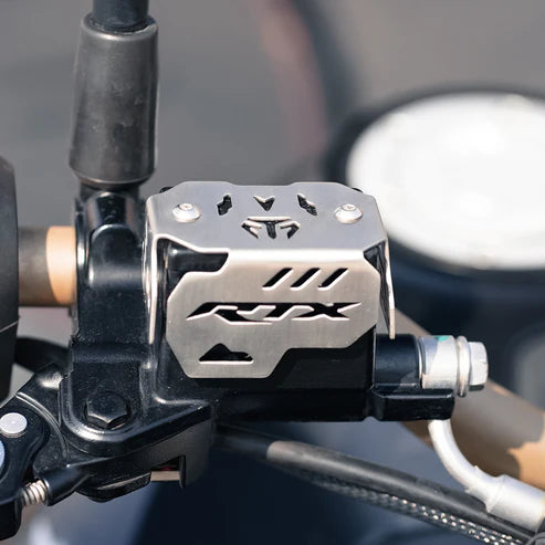 FRONT MASTER CYLINDER GUARD (SS) FOR TVS APACHE RTX 300