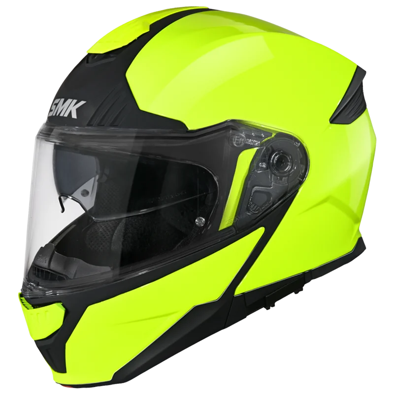 SMK Gullwing Gloss HI Viz Neon (HV 400) Helmet