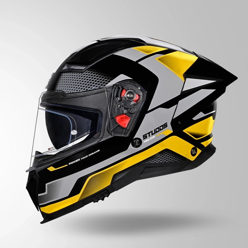 HELIOS D1 ASPHALT DECOR BLACK & YELLOW