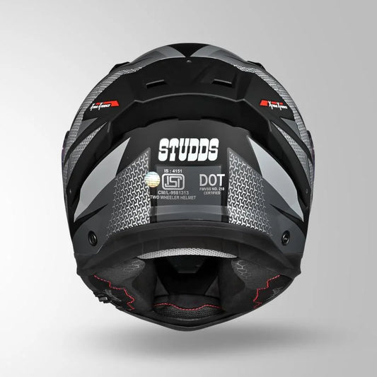 HELIOS D2 CIRCUIT MATT DECOR BLACK & GREY