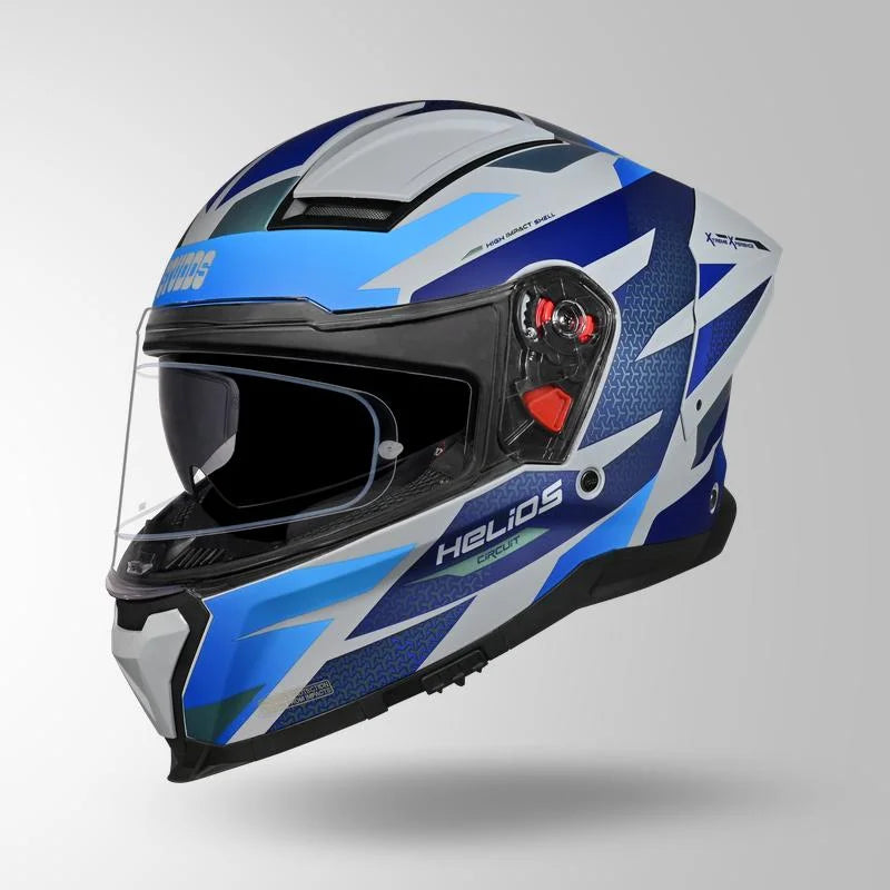 HELIOS D2 CIRCUIT DECOR MATT GREY CHAMELEON BLUE/GREEN