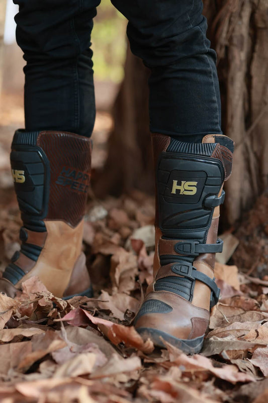 Happy Speed VALOR Adventure Riding Boots – Desert Brown