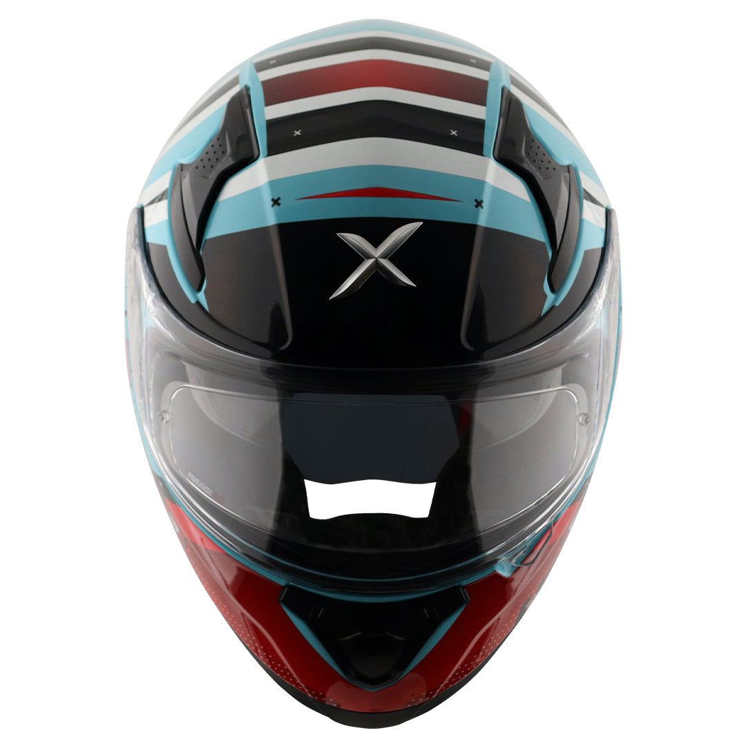 Apex Hex2 Helmet Hex Blue Red