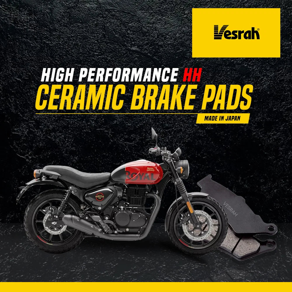 ROYAL ENFIELD HUNTER 350 - VESRAH BRAKE PADS (CERAMIC)