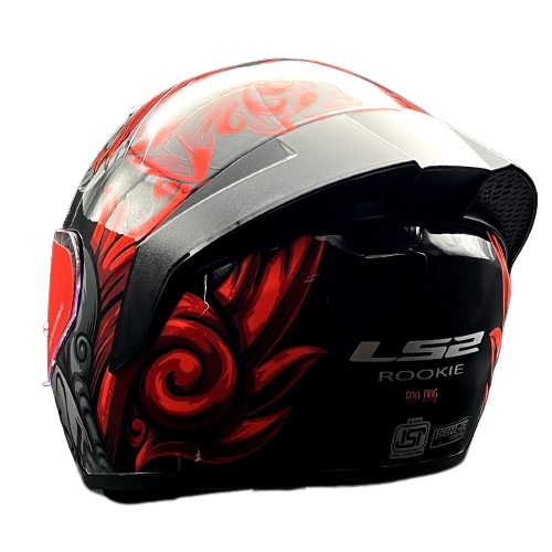 FF352 ROOKIE FOO DOG - Black Red